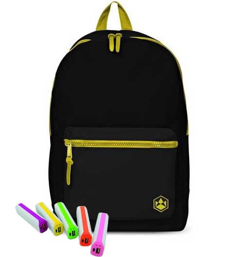 Target ranac Cube yellow + Powerbank 17615