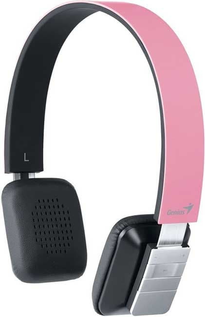 Bluetooth Slušalice Sa Mikrofonom Genius HS-920BT Pink
