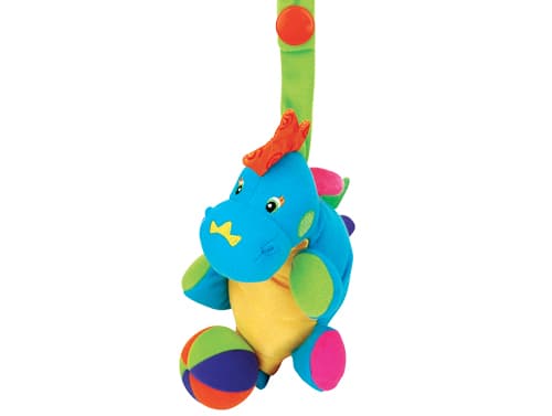 KsKids Igračka za bebe - Zvečka Plavi Dino