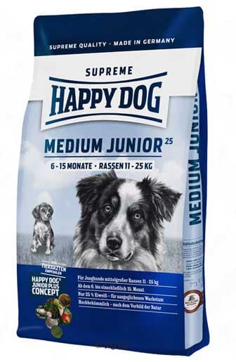 Happy Dog Hrana za pse Supreme Young Medium Junior 4kg