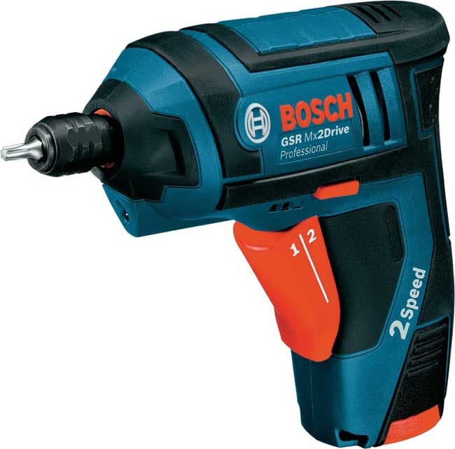 Akumulatorski odvrtač Bosch GSR Mx2Drive Professional sa dva akumulatora 06019A2101
