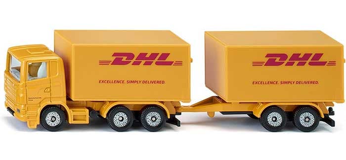 SIKU Igračka Kamion šleper sa prikolicom DHL 1694