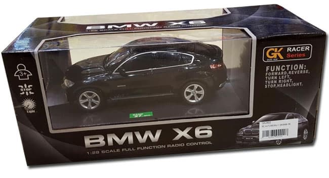 Automobil sa daljinskim upravljanjem BMW X6 1:28 GK2802