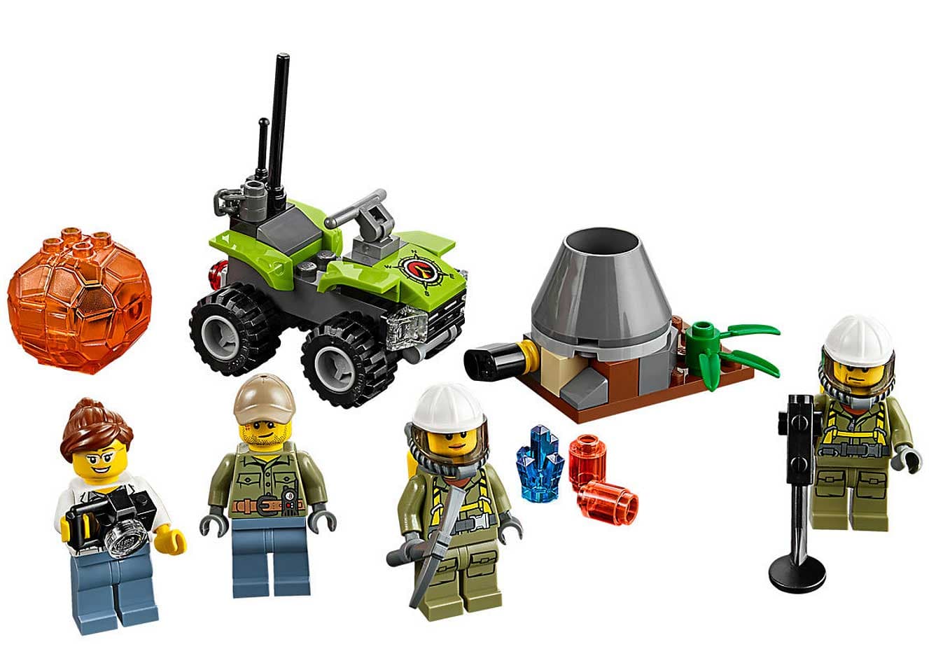 LEGO® City kocke Vulkani - Početni set 60120