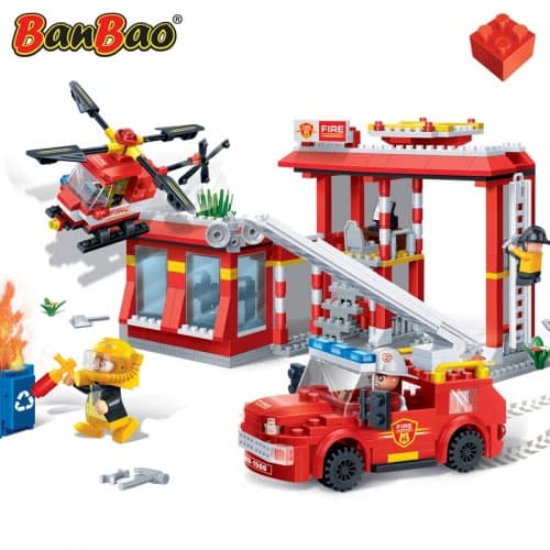 BanBao kocke Vatrogasna stanica 7102