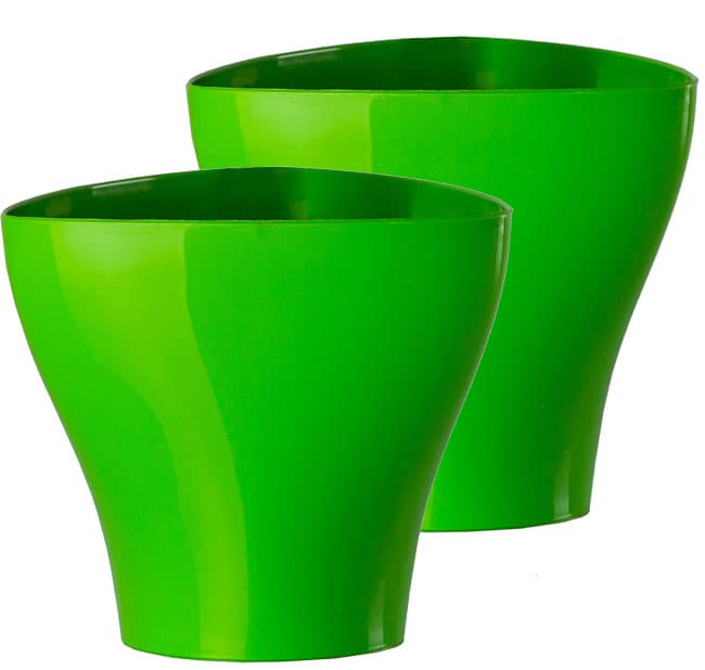 Ukrasne Saksije Hydria 15 Zelena 2 komada