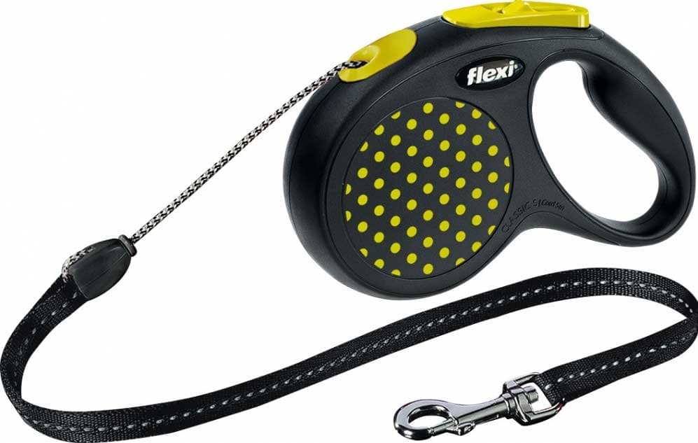 Fleksi Povodac S Yellow Trixie Design 12177