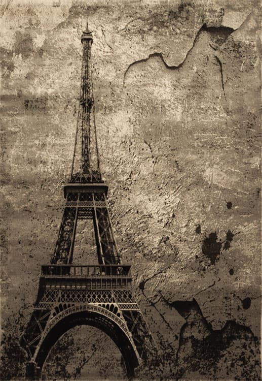 Tepih Ekol Popart P 010 Black Silver 120x170 cm