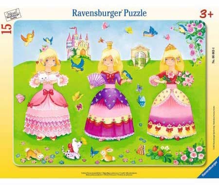 Ravensburger puzzle 15 delova - Lepe princeze 06063