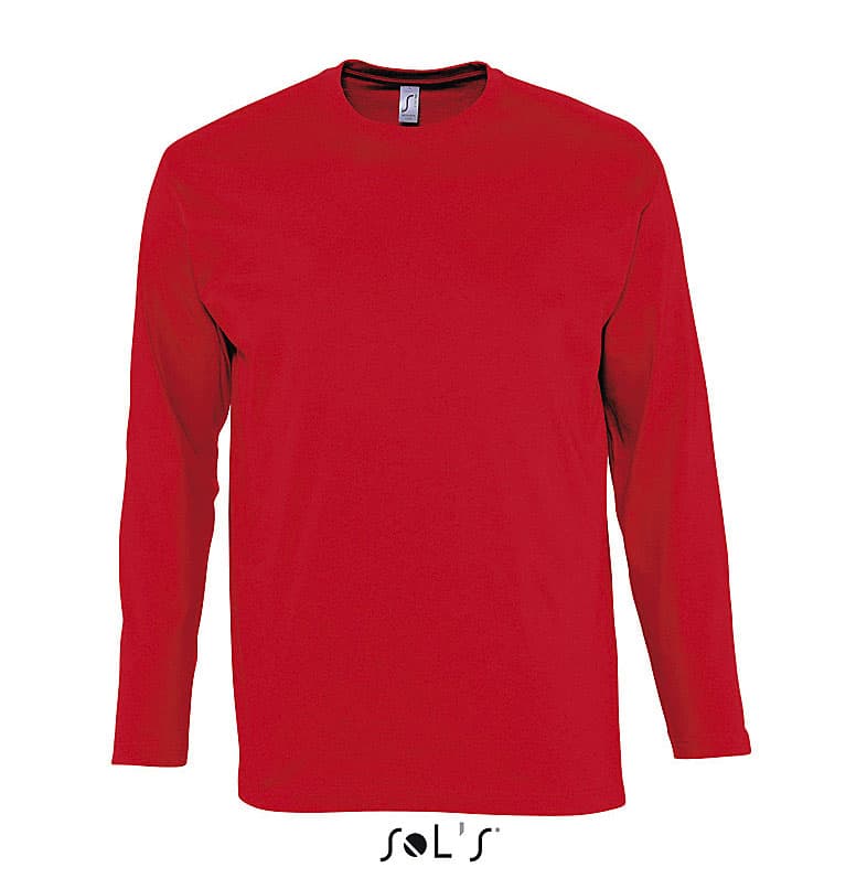 Sols Monarch Muška majica dug rukav Red veličina S 11420