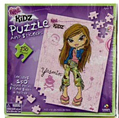 Bratz Kidz Jasmin Puzzle i Stikeri 339458