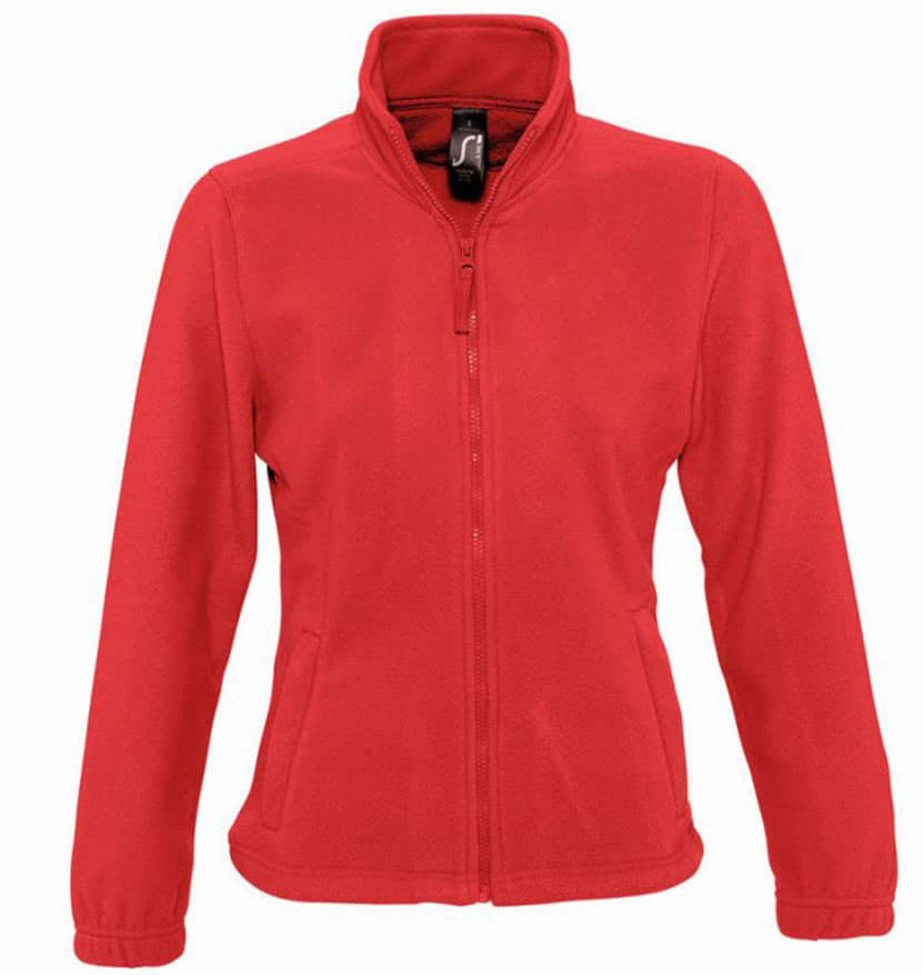 Sols Ženski duks sa rajsferšlusom North Women Red veličina XL 54500