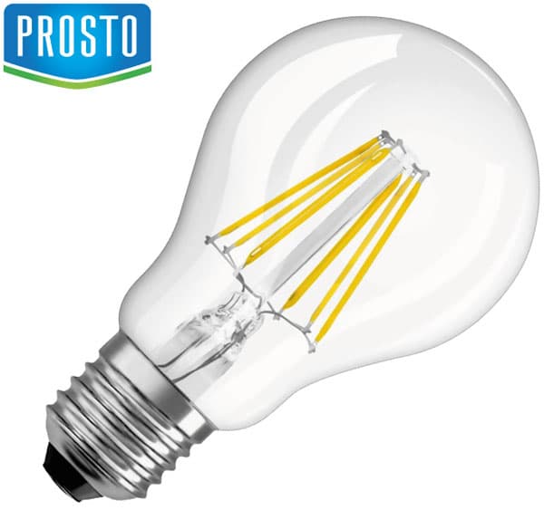 LED filament sijalica klasik toplo bela 6.6W LS-A60F-WW-E27/6