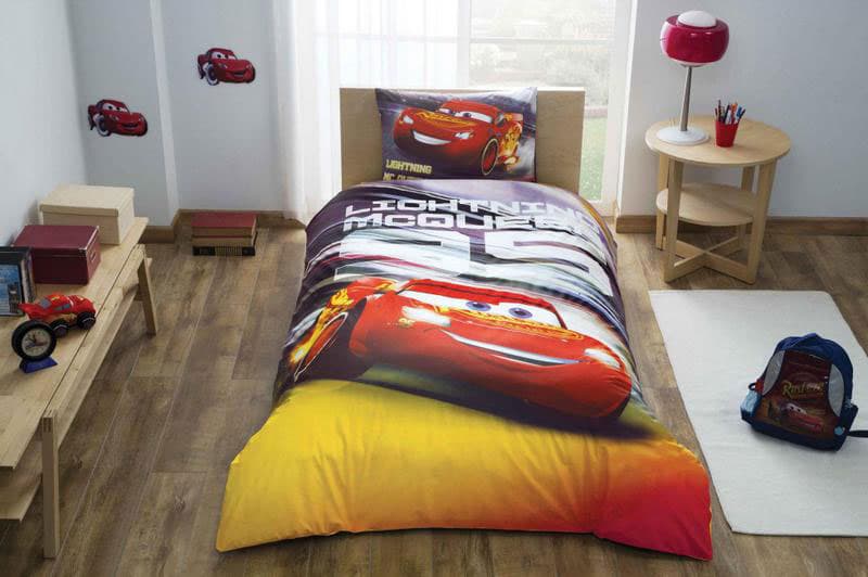 Tac Pamučna dečija posteljina Disney Cars Lightning