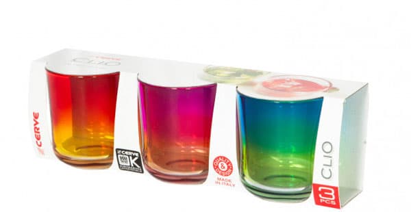 Komplet čaša 3/1 280ml Clio M53901