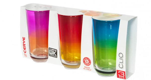 Komplet čaša 3/1 320ml Clio M53921