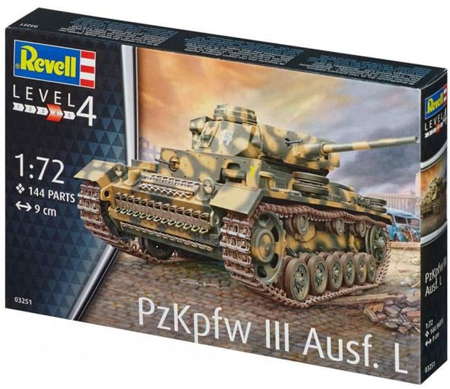 Revell maketa Tenk PzKpfw III Ausf. L RV03251/070