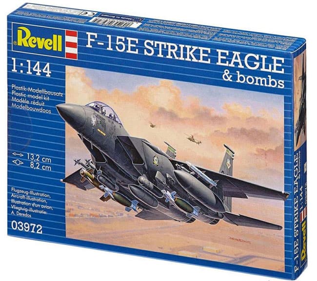 Revell maketa Borbeni avion F-15E Strike Eagle RV03972/030