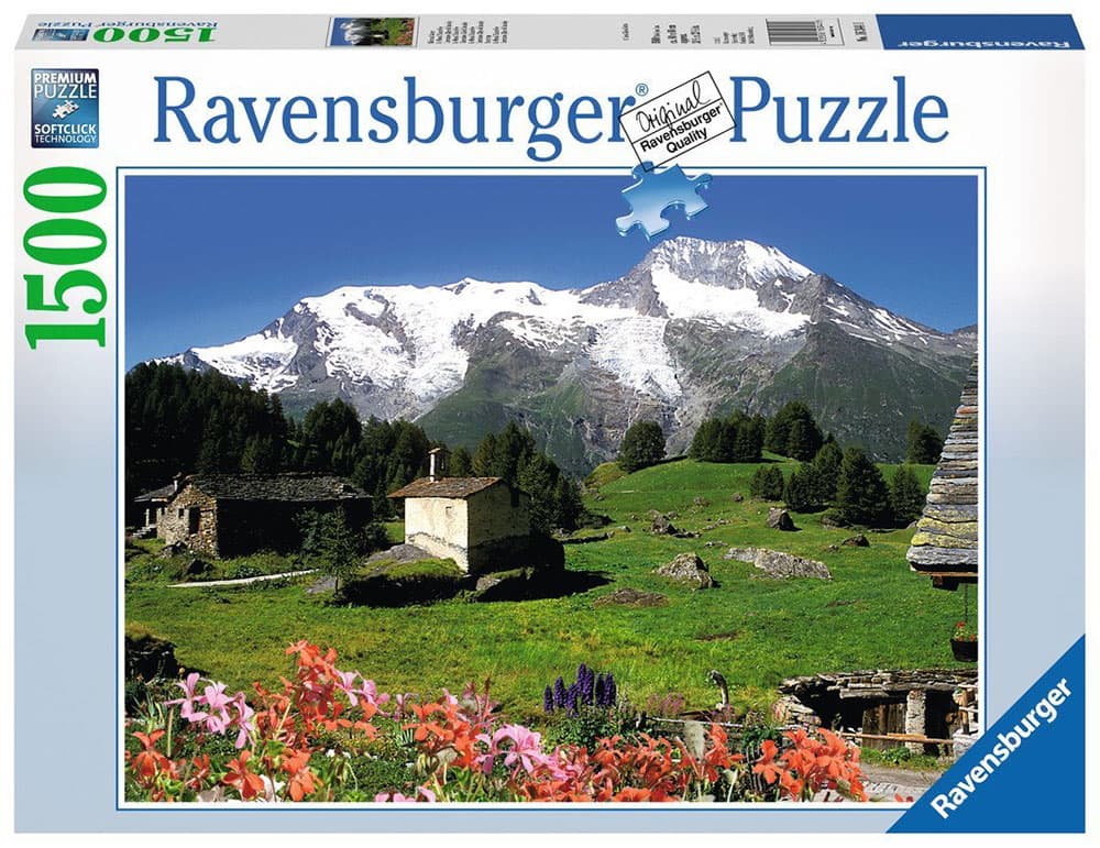 Ravensburger puzzle France - Le Monal - SainteFoy Tarentaise 1500 delova RA16344