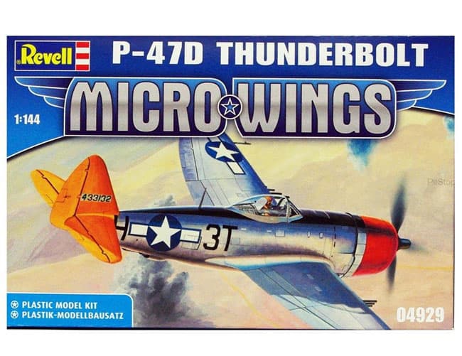 Revell maketa Micro Wings P47D Thunderbolt RV04929