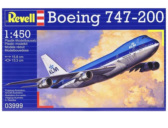Revell maketa avion Boeing 747-200 RV03999/030