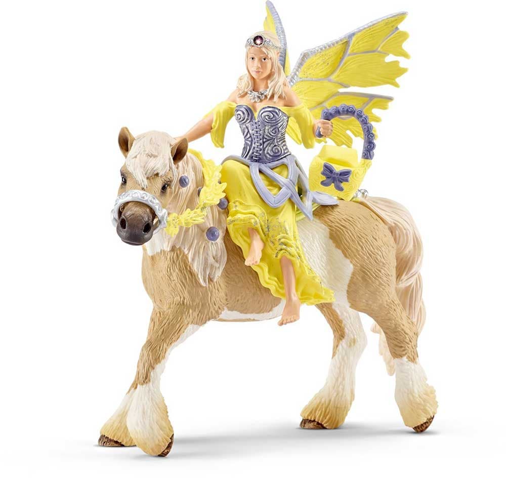 Schleich Figurice Bayala - Vila Sera u svečanoj odeći na konju 70503