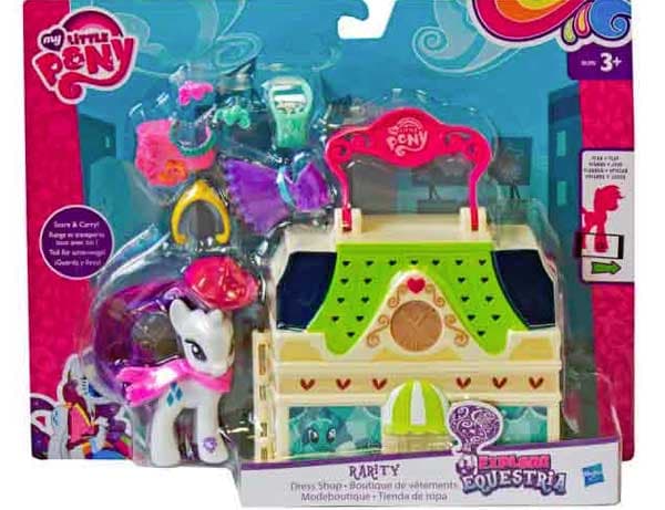 My Little Pony Explore Equestria Kućica Rarity B3604