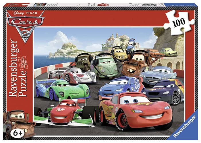 Ravensburger puzzle Dečije puzle - XXL - Disney - PIXAR - Cars 2 100 delova RA10615