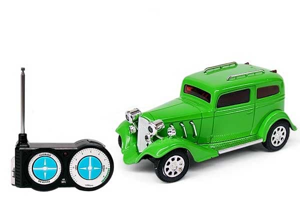 Mini Classic Racing autić sa daljinskim upravljanjem zeleni