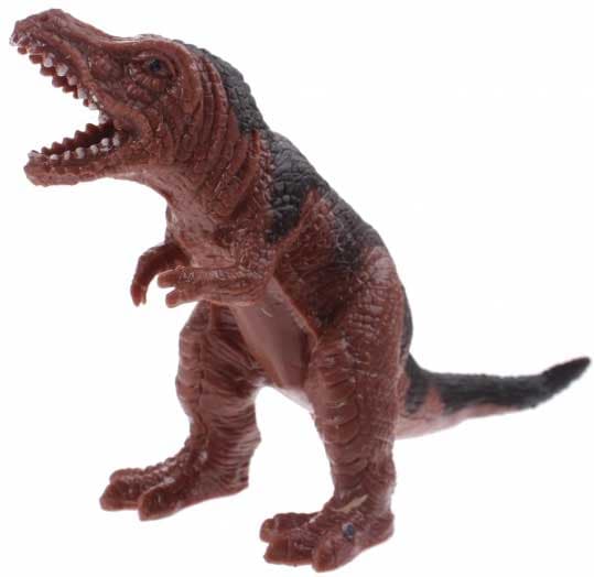 JohnToy Stretchy figura Dinosaurus braon 33401