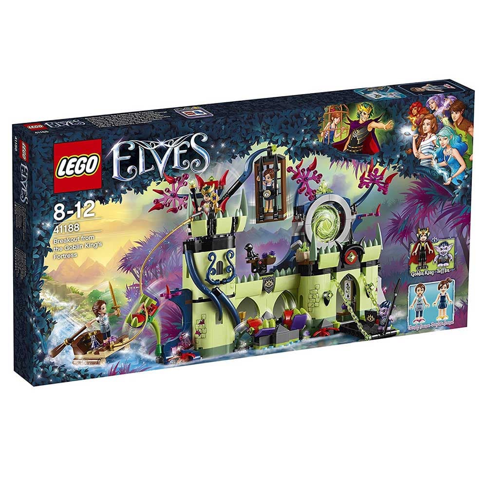 LEGO® Elves kocke Breakout from the Goblin Kings Fortress - Beg iz tvrđave Goblin kralja 695 delova 41188