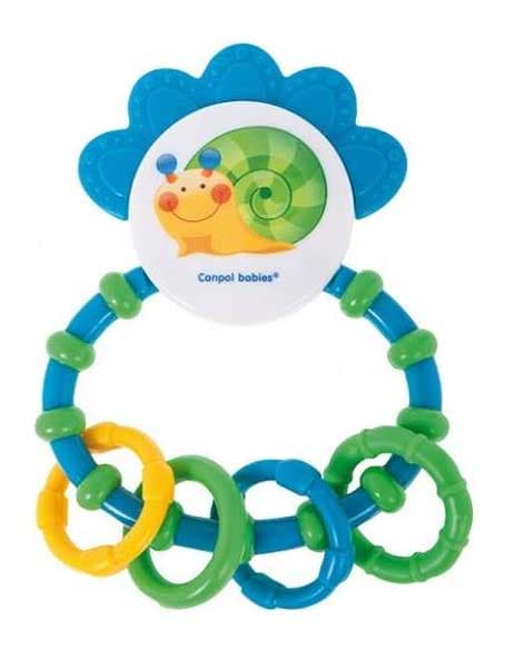 Canpol Zvečka-Glodalica Happy Garden 56/137 plava