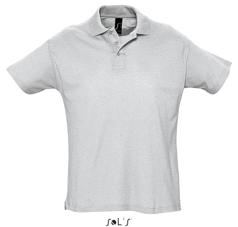 Sols Muška polo majica sa kratkim rukavima Summer II Ash veličina XXL 11342