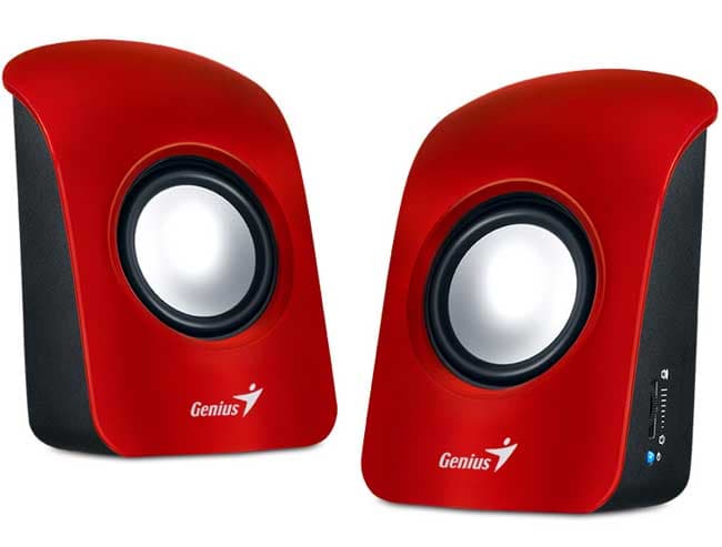 Genius 2.0 zvučnici SP-U115 USB Red