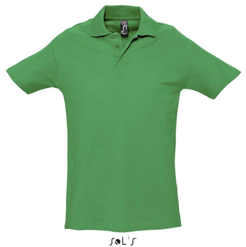 Sols Polo majica za muškarce Spring II Kelly Green veličina M 11362