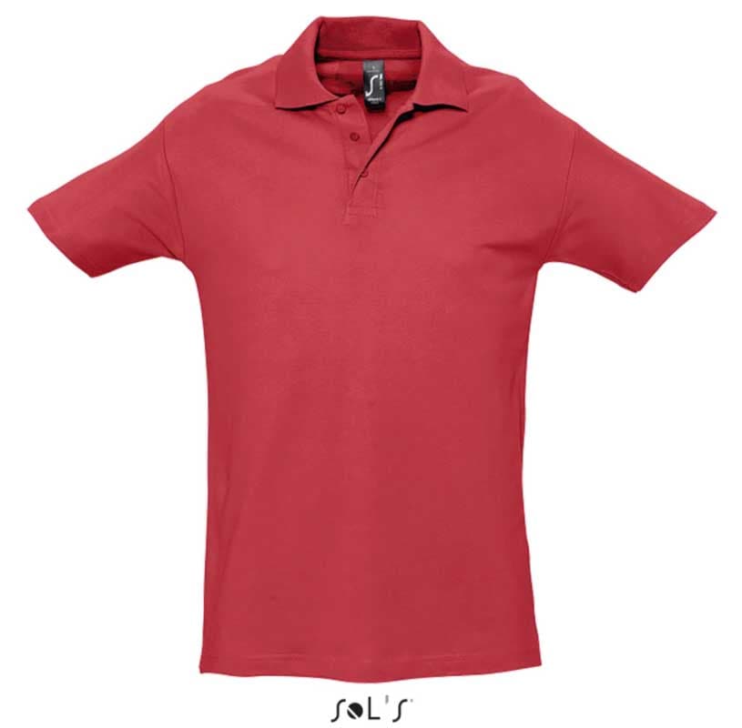 Sols Polo majica za muškarce Spring II Red veličina 3XL 11362