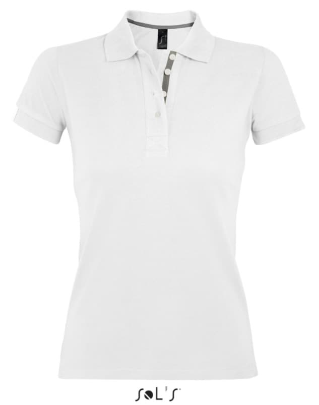 Sols Ženska majica sa kragnom i kratkim rukavima vel. XXL Portland Women White 00575