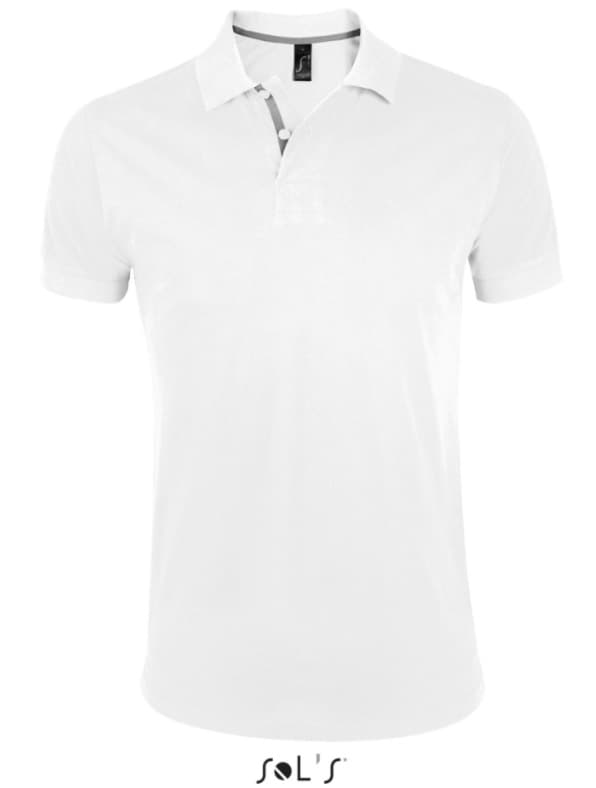 Sols Portland Muška majica sa kragnom vel. L White 00574