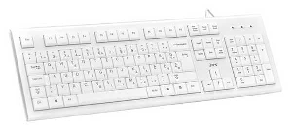 MS KB-Alpha Tastatura bela