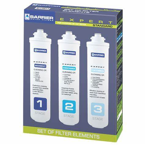 Set patrona ugrađenih u filter Barrier Expert Standard