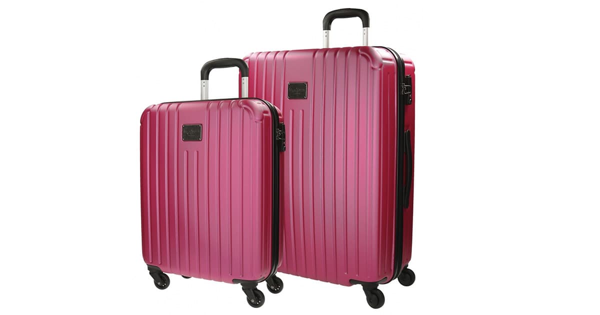Pepe Jeans Putni koferi polikarbonat 55cm/67cm Color Stripes Fucsia 74879