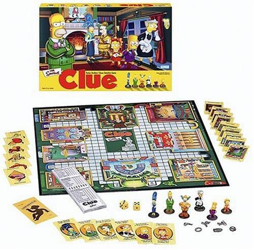 Društvena Igra Cluedo Simpsons