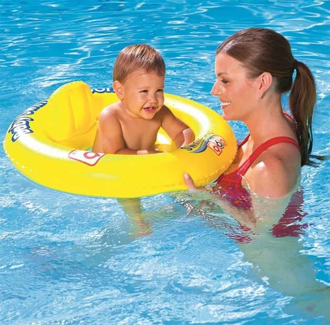 Bestway Plutajuća stolica na naduvavanje za bebe 32027