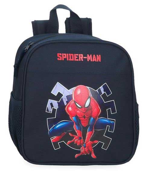 Ranac za vrtić 25cm Spiderman Attack black 44420