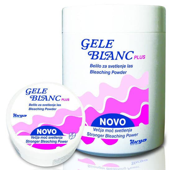 Gele Blanc plus izbeljivač u prahu za kosu 400 gr