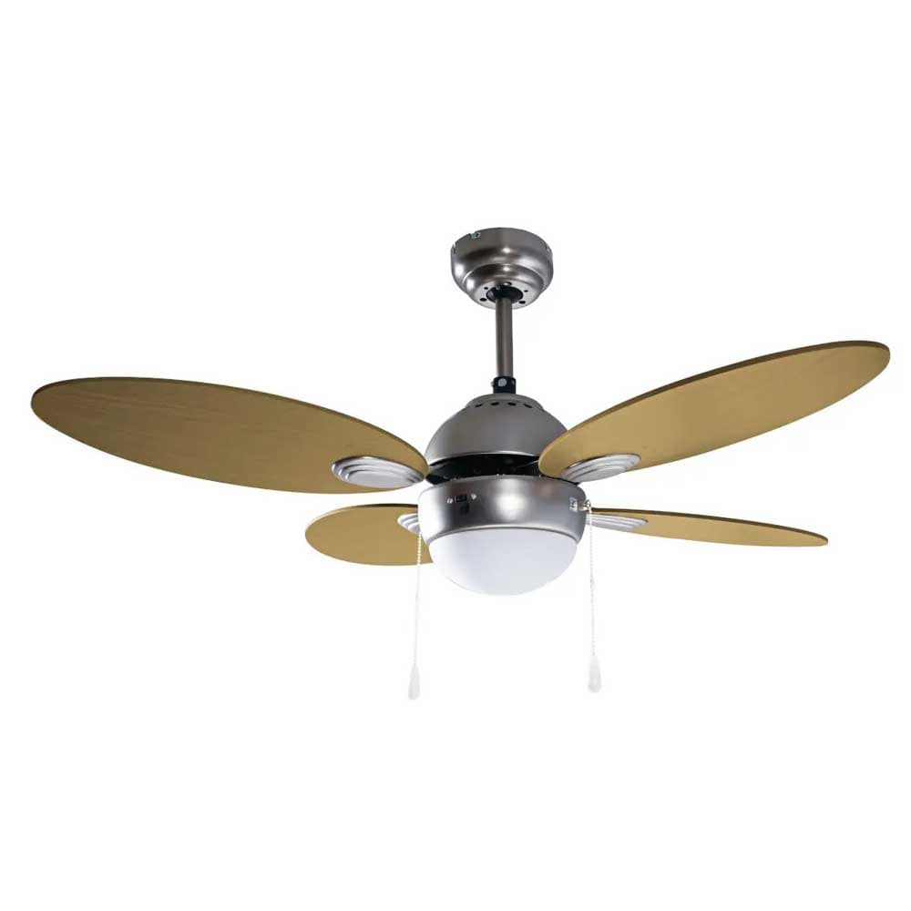 Plafonski ventilator sa svetlom sa četiri elise 107 cm