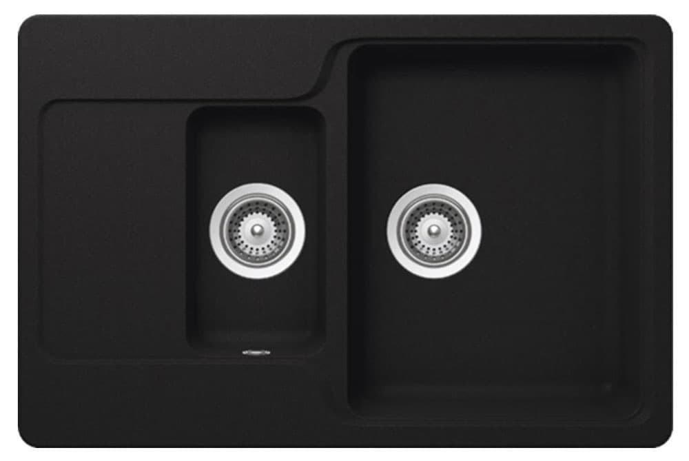 Granitna sudopera Manhattan D-150 crna