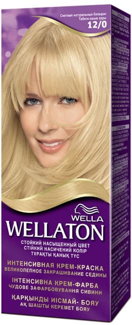 Wellaton Boja za kosu 12/0 Special Blonde natural