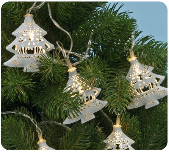 Dekorativne lampice za jelku 30 LED KLM30/T