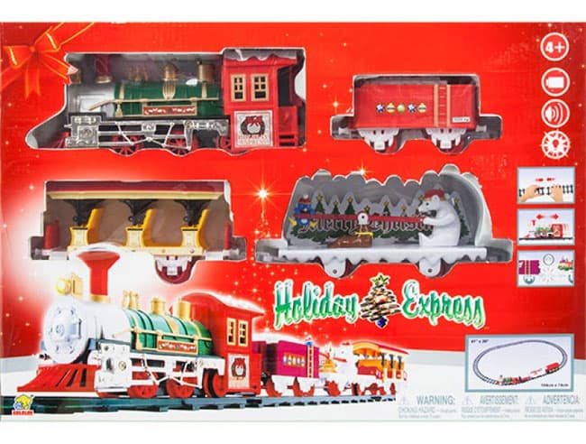Goldlok voz na baterije Holiday Express 9669H-108